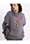 Unisex Oversize Nirvana Kapüşonlu Sweatshirt