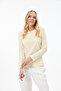 100% Organic Cotton Striped Long Sleeve Boat Neck T-shirt - 5