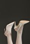 Monica White Matte 10 cm Women's Stiletto, High Heels - 3