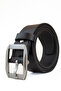 Special Boxed| Premium 100% Genuine Leather | Men's Denim-Fabric Trouser Belt | Soft Italian Leather Belt