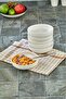 Luxury 6-Piece 13.5 cm Porcelain Lyon Bowl Serving Presentation Cookie Set - 5