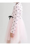 Baby Girl Child Polka Dot 4 Season Flexible Lycra Fluffy Tutu Dress - 3