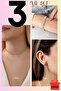 3-Piece Waterway Set Choker, Bracelet and Earring Set 2-Row Waterway Set