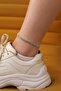 4-Piece Waterway Set Choker, Anklet, Earring and Bracelet Set 2-Row Waterway Set - 8