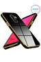 Luxury Silicone Case for Samsung Galaxy J8 with Rose Edges Gold Detail - 2