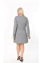 Women's Plus Size Buttoned Ribbed Camisole Dress 21074 Gray - 4