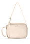 Women's Urban Black Cross Strap Zippered Adjustable Strap Model Handbag and Shoulder Bag