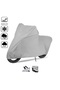 Suzuki V-Strom 650 XT ABS GRAY MOTORCYCLE BRAND REAR BAG UNCOMPATIBLE - 4