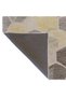 Gray Beige Themed Geometric Hexagonal Patterned Creative Modern Decorative Carpet 2651 - 4