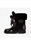 W10258 Bimbi Soft Kids Black Rain Boots - 2
