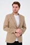 Honey Yellow Slimfit Classic Lined Regular Blazer Jacket