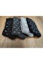 Women's 4 Pairs Thick Winter Towel Socks Patterned Colorful