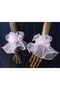 Almira tulle cuff bracelet baby pink - 3