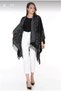Women's Double Sided Shoulder Shawl Poncho