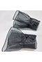 Lily organza removable cuff black - 9