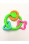 17 Pieces Fun Rattle Play Ring with 60 cm Chain - 6