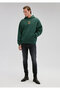 MJ Embroidered Hooded Green Sweatshirt 0S10131-71538 - 2