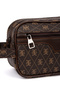 Unique Design Patterned Artificial Leather Women's Baguette and Men's Shaving Bag Lover-Wife Set - 4