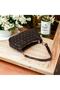 Unique Design Patterned Artificial Leather Women's Baguette and Men's Shaving Bag Lover-Wife Set - 2
