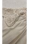 baby girl linen dress top with lace detail - 4