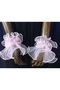 Almira tulle cuff bracelet baby pink - 5