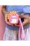 WHITE DISHWASHER DINASOR SILICONE KEY RING WALLET CHILDREN'S BAG ACCESSORY - 2