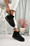 Fur Lined Winter Mini Suede Flat Orthopedic Sole Warm Ankle Boots Women's Shoes UGG