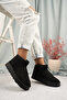 Fur Lined Winter Mini Suede Flat Orthopedic Sole Warm Ankle Boots Women's Shoes UGG - 4