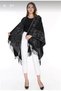 Women's Double Sided Shoulder Shawl Poncho - 2