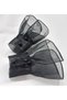 Lily organza removable cuff black - 7