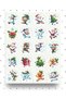 New Year's Joy Sticker Set Happy New Year Joyful Christmas Happy New Year Sticker NSTI0128 - 2