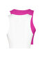Fuchsia-White 2-Piece Seamless/Seamless Light Support/Shaping Knitted Sports Bra TWOSS22SS00000 - 8