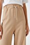 Women's Tie Waist Wide Leg Trousers 3wak40048ek - 5