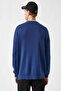Men's Navy Blue Sweater 2KAM91115HT - 4