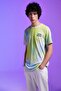 Slogan Printed Colorful T-Shirt