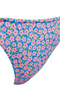 Floral Patterned Tunnel High Leg Brazilian Bikini Bottom TBESS24BA00063 - 9