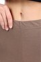 Super Quality Mink Combed Cotton Lycra Below Knee Capri Tights High Waist - 4