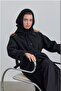 قبعة بالاكلافا للسيدات برباط باللون الأسود