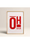 Single Framed Oh La La Painting Modern Art Poster Painting Tk/242 - 2