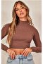 WOMEN'S TOP LONG Sleeve Crop Camisole Twill FABRIC