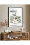 Single Framed Painting Modern Art Poster Painting Tk/255
