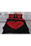 6 Pieces 3D Double Aria Duvet Cover Set - 2