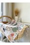 Terazzo Pink Organic 100*100cm Multi-Purpose Muslin Blanket