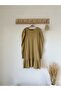 Mustard Modal Corded Scandinavian Girl's Dress