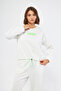 BASIC WHITE SWEATSHIRT - 4
