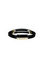Men's Handmade Rope Wrapped Genuine Leather Ethnic Bracelet - 3