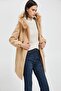 Women's Beige Coat 3WAK00165EW