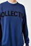 Men's Navy Blue Sweater 2KAM91115HT - 5