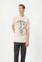 Men's Beige T-Shirt
