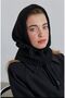 قبعة بالاكلافا للسيدات برباط باللون الأسود - 2